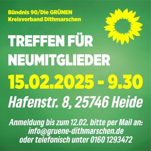 15. Februar 2025 Neumitgliedertreffen