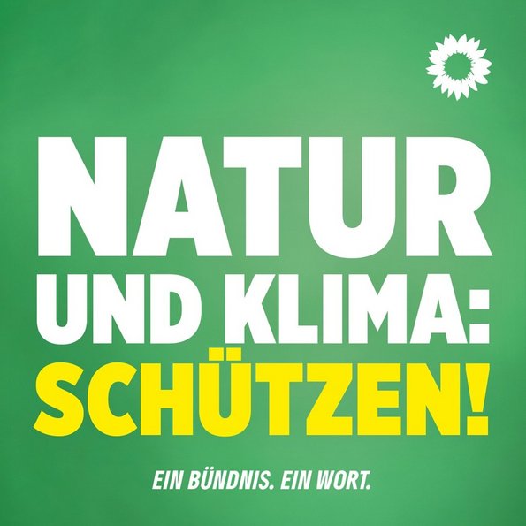 Natur und Klima schützen